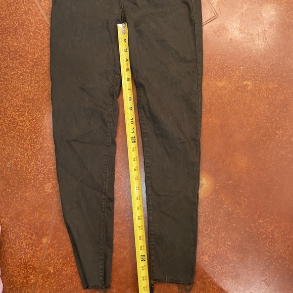 GUC Women’s Joe’s Jeans The Icon Mid-Rise Olive Green Stretch Jeans Sz 27 - Picture 7 of 10